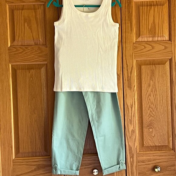 TALBOTS - Easy Slim Leg Pants -- NEW with Tag - Picture 6 of 8